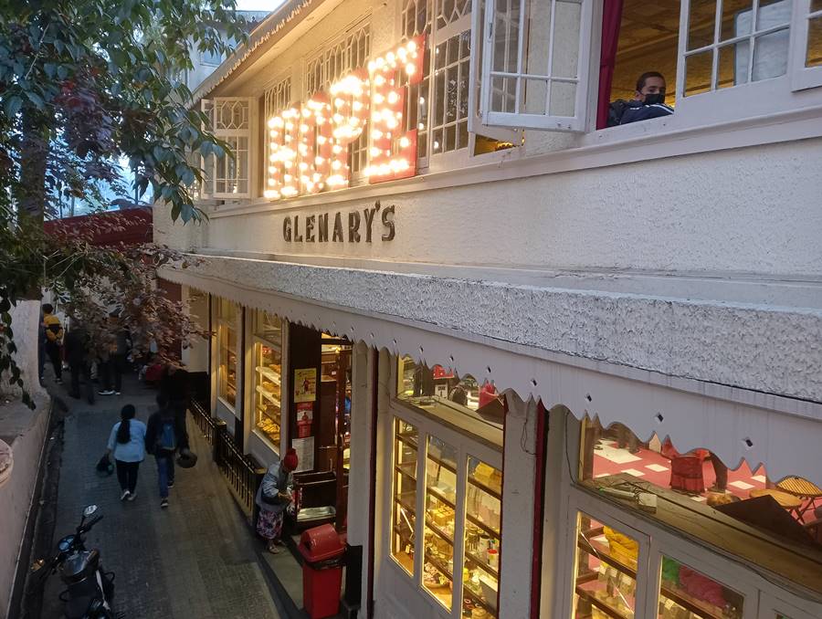 The iconic Glenary's in Darjeeling